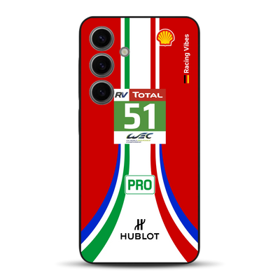 488 GTE LM Livery - Custodia per cellulare personalizzata per Samsung