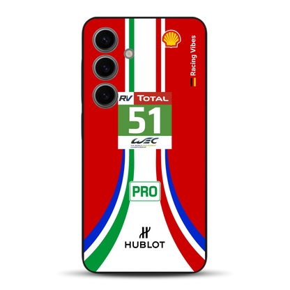 488 GTE LM Livery - Custodia per cellulare personalizzata per Samsung