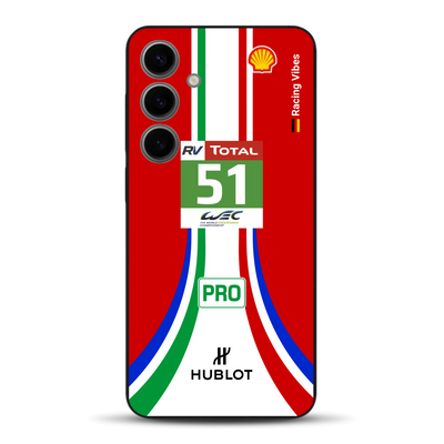 488 GTE LM Livery - Custodia per cellulare personalizzata per Samsung