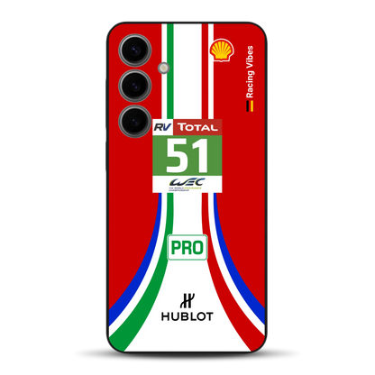 488 GTE LM Livery - Custodia per cellulare personalizzata per Samsung