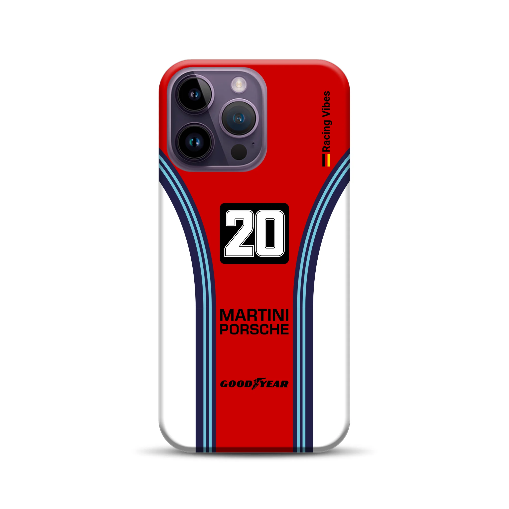 936 24h LM Winner 1976 Livery – Custodia premium personalizzata per iPhone