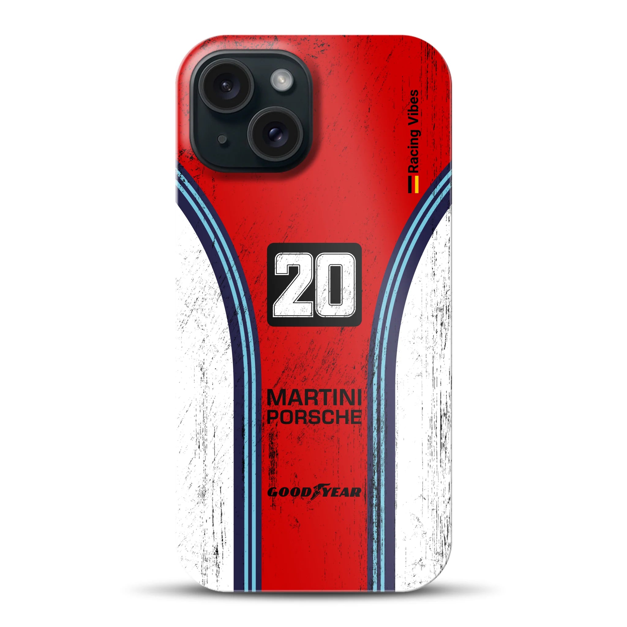 936 24h LM Sieger 1976 Livery - Individuelle Hardcase Hülle für iPhone