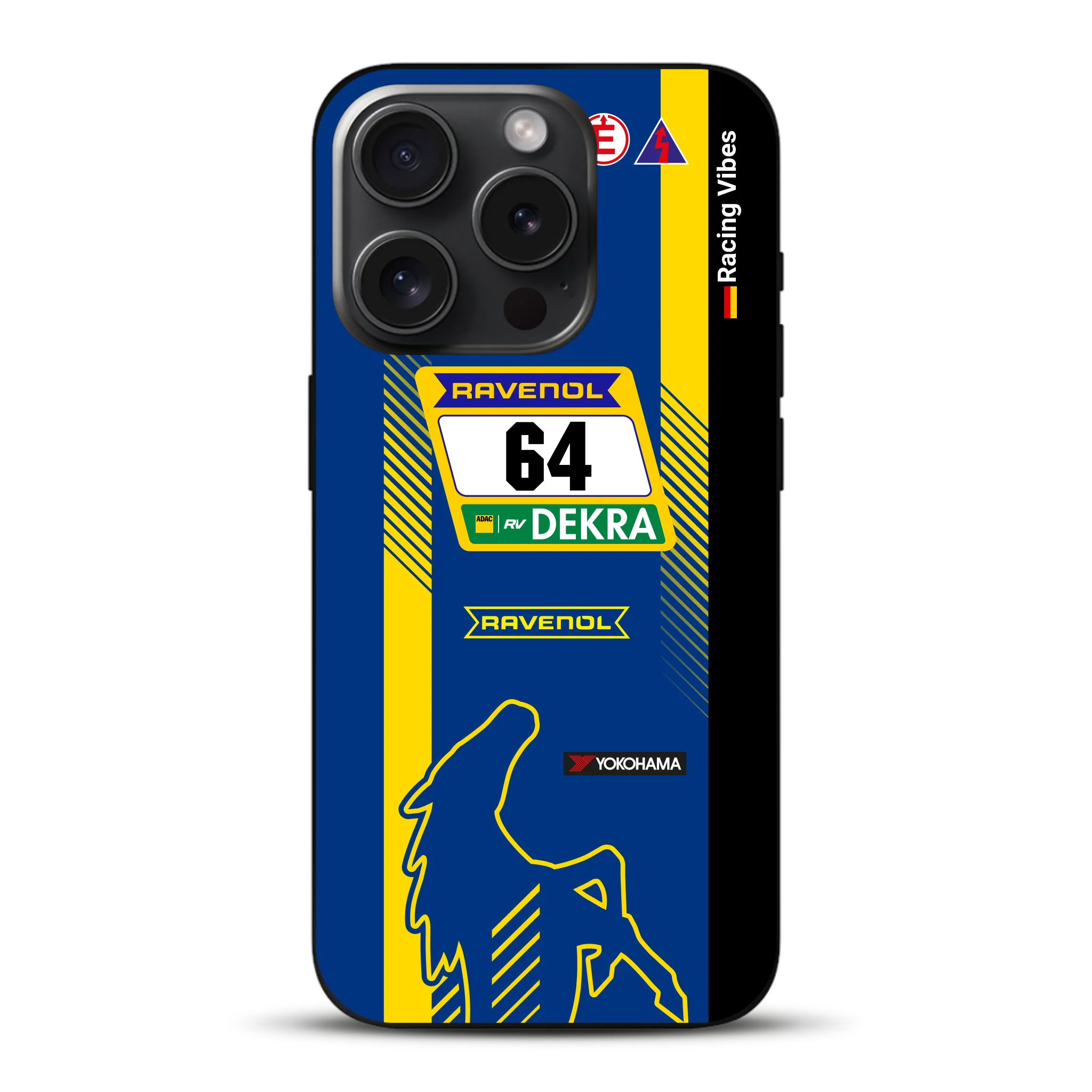 Mustang GT3 DTM & 24h Nürburgring Livery - Individuelle Handyhülle für iPhone
