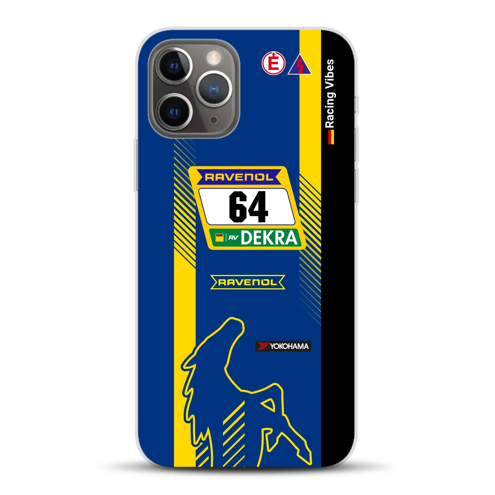 Mustang GT3 DTM & 24h Nürburgring Livery - Individuelle Handyhülle für iPhone
