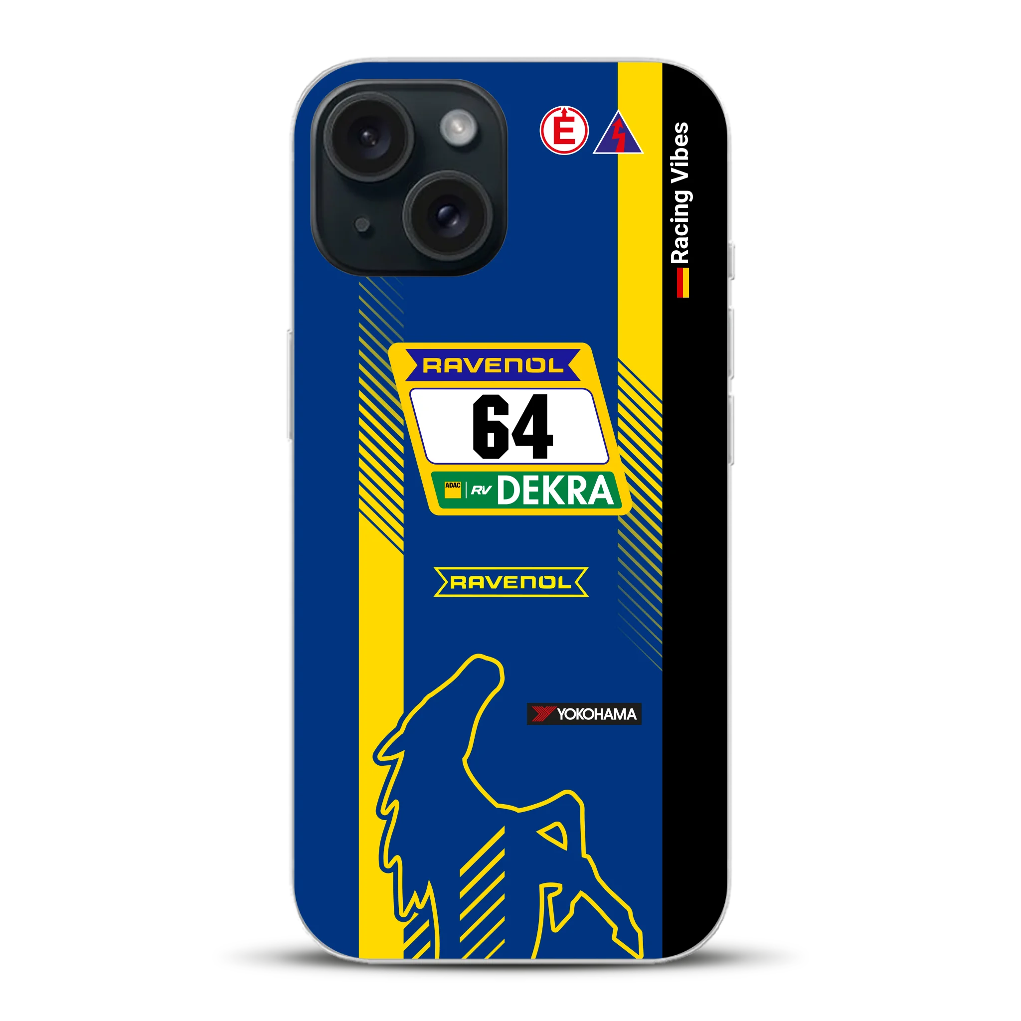Mustang GT3 DTM & 24h Nürburgring Livery - Individuelle Handyhülle für iPhone