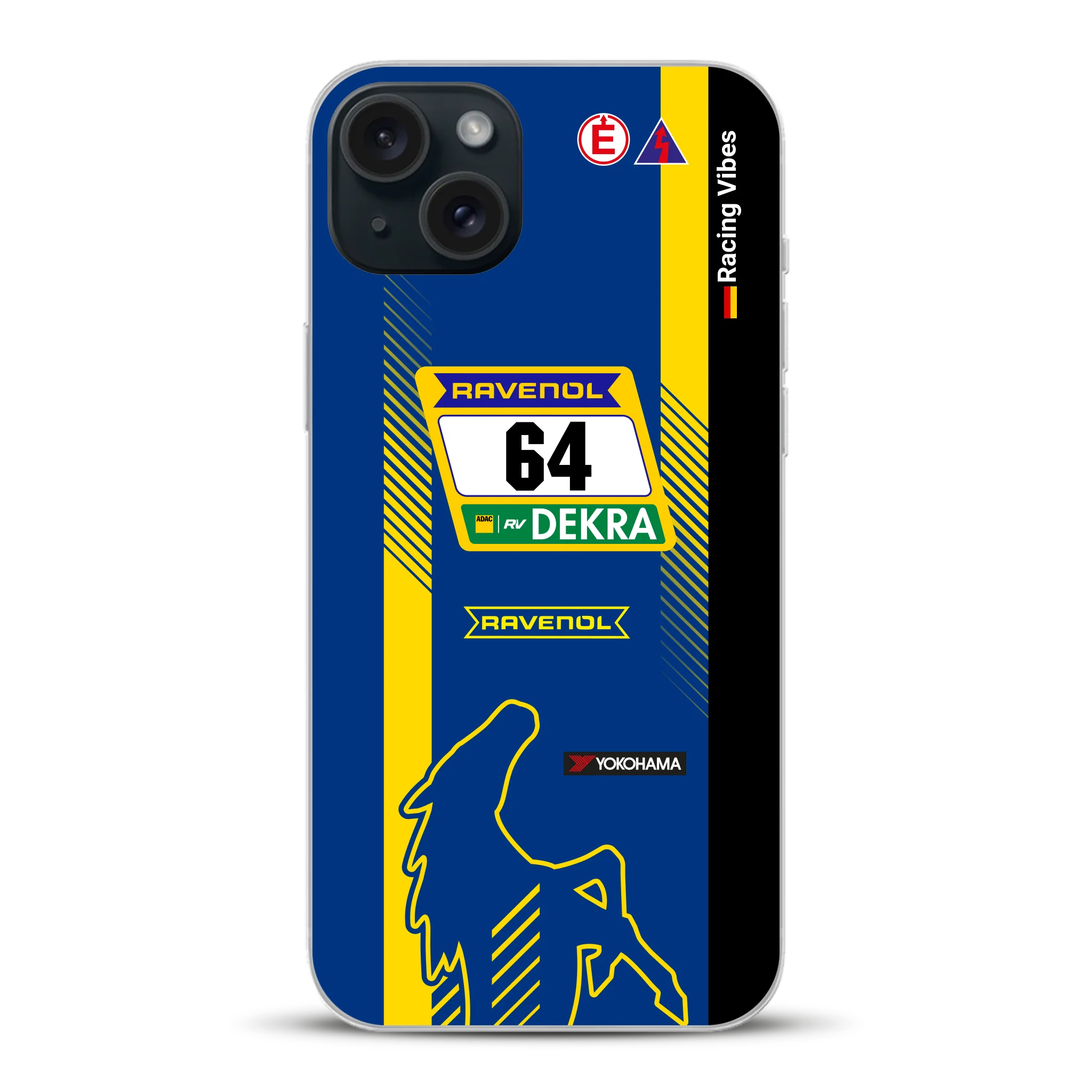 Mustang GT3 DTM & 24h Nürburgring Livery - Individuelle Handyhülle für iPhone