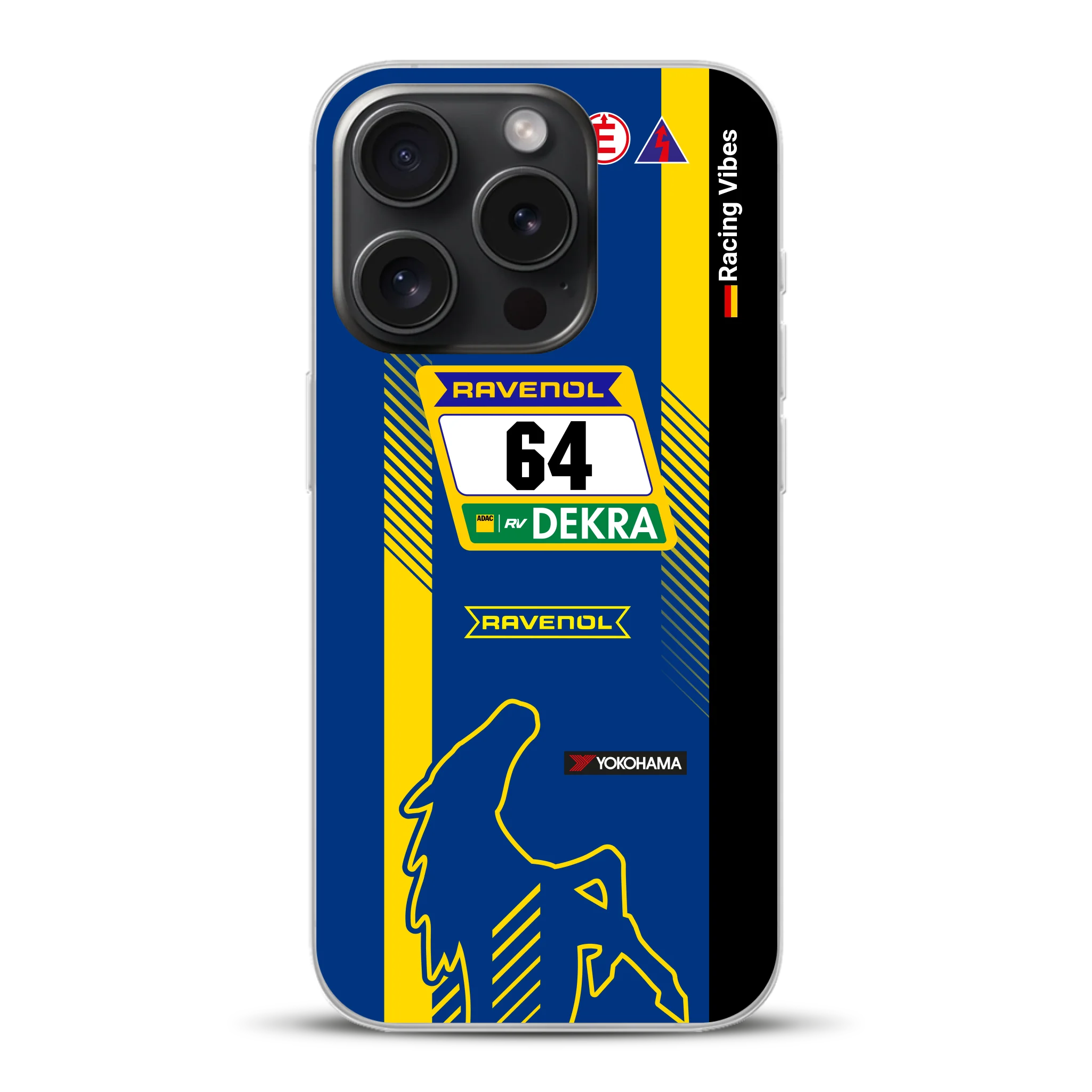 Mustang GT3 DTM & 24h Nürburgring Livery - Individuelle Handyhülle für iPhone