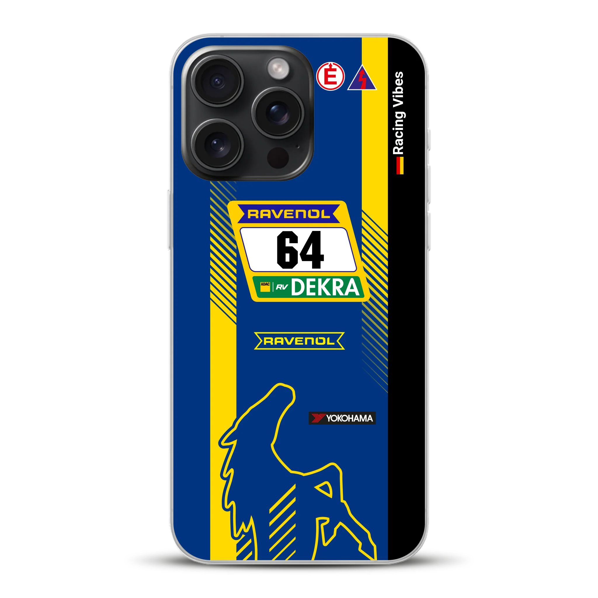 Mustang GT3 DTM & 24h Nürburgring Livery - Individuelle Handyhülle für iPhone