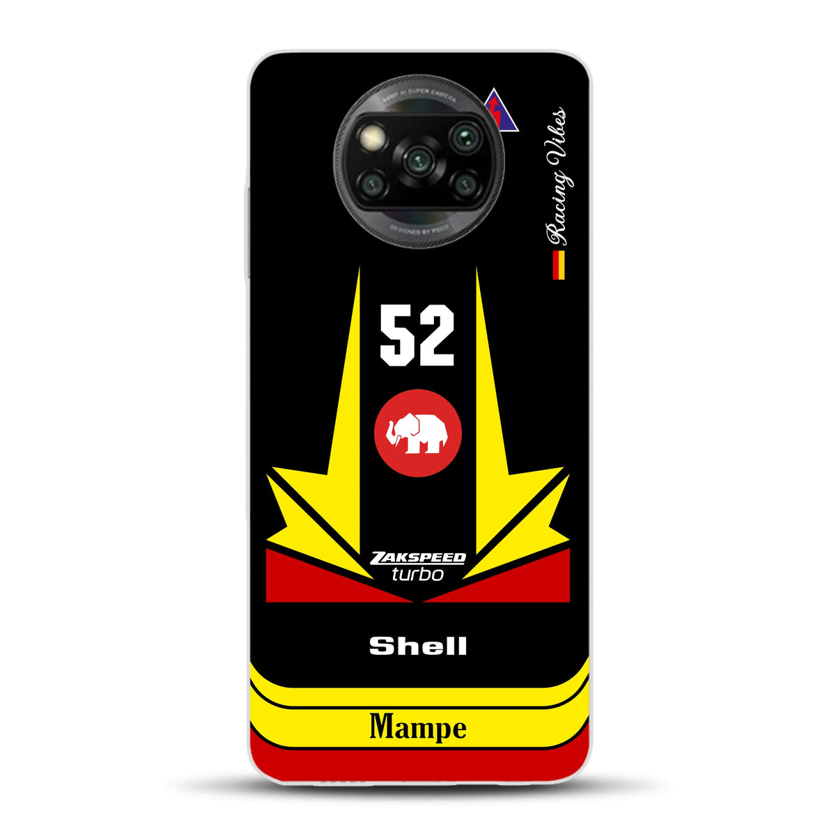 Ford Capri Turbo Group 5 DRM 1978 Hans Heyer Livery - Custom phone case for Xiaomi