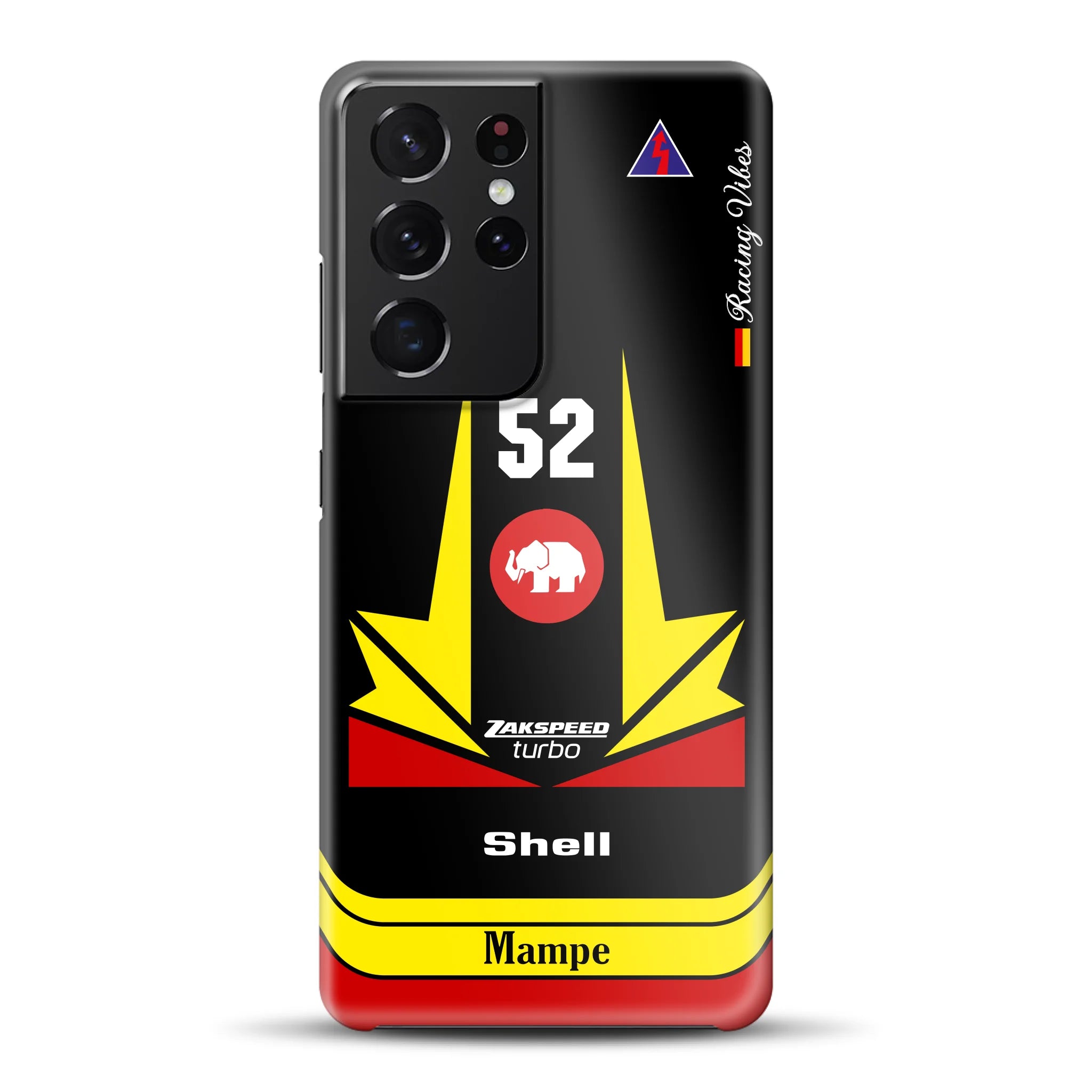 Ford Capri Turbo Gruppe 5 DRM 1978 Hans Heyer Livery - Individuelle Hardcase Hülle für Samsung