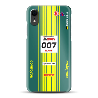 Vantage AMR GT3 Evo #007 Livery - Individuelle Hardcase Hülle für iPhone