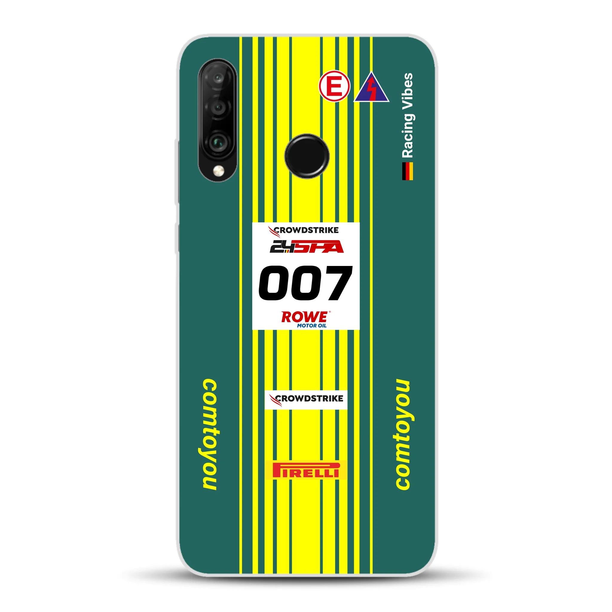Vantage AMR GT3 Evo #007 Livery - Custodia per cellulare personalizzata per Huawei