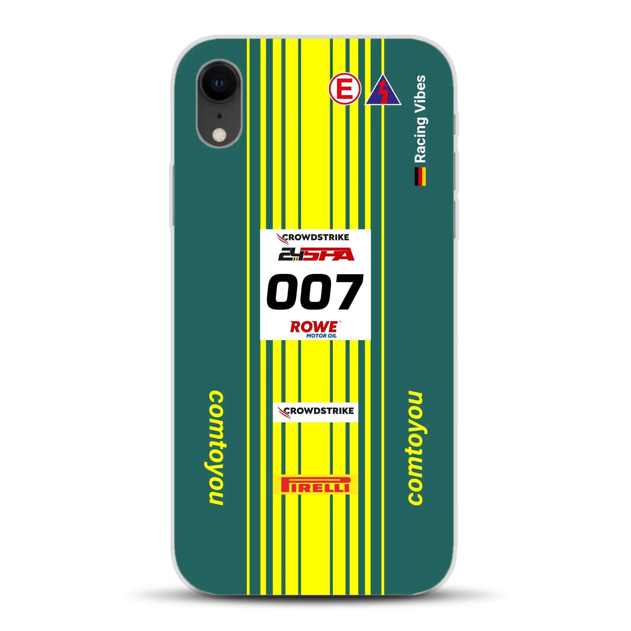 Vantage AMR GT3 Evo #007 Livery - Individuelle Handyhülle für iPhone