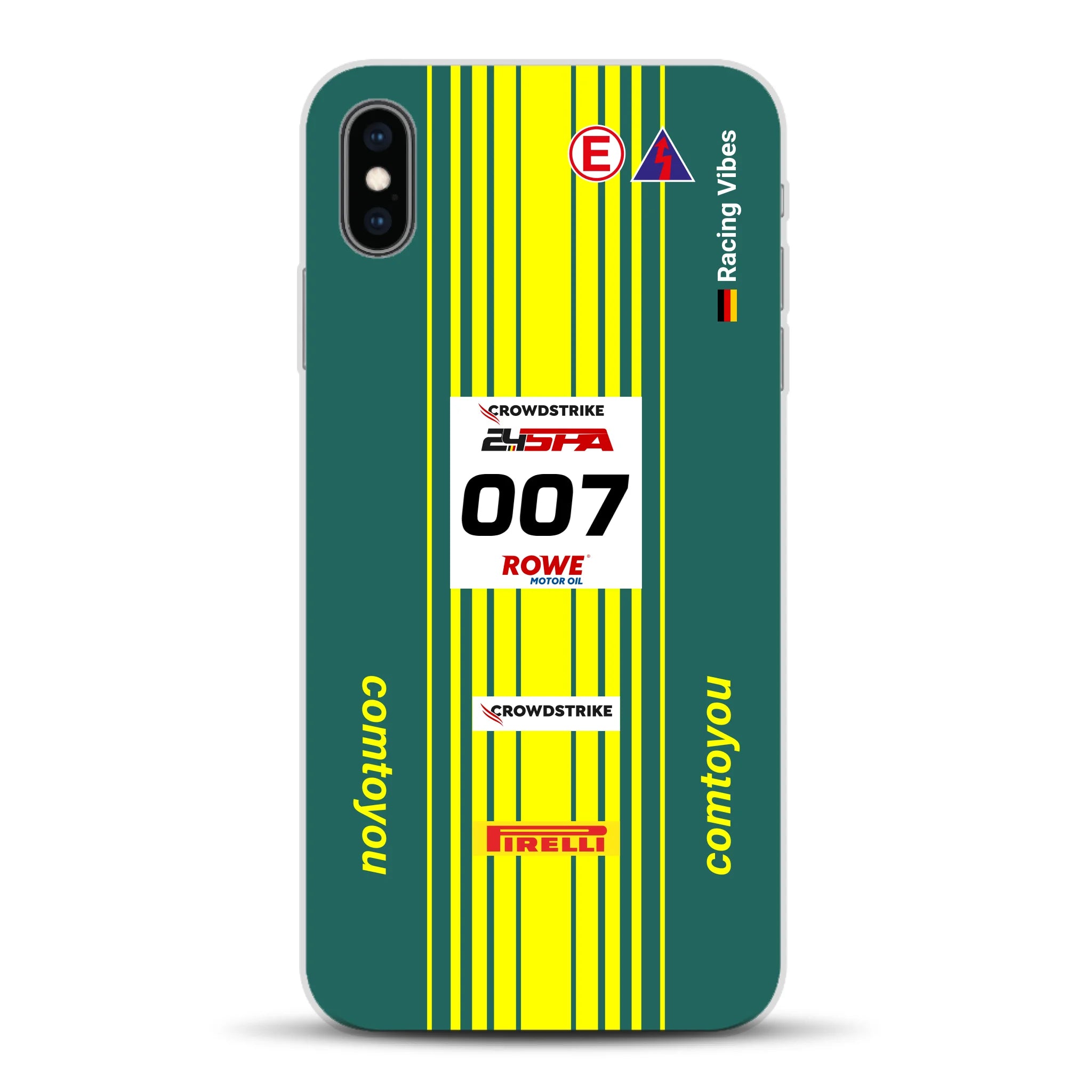 Vantage AMR GT3 Evo #007 Livery - Individuelle Handyhülle für iPhone