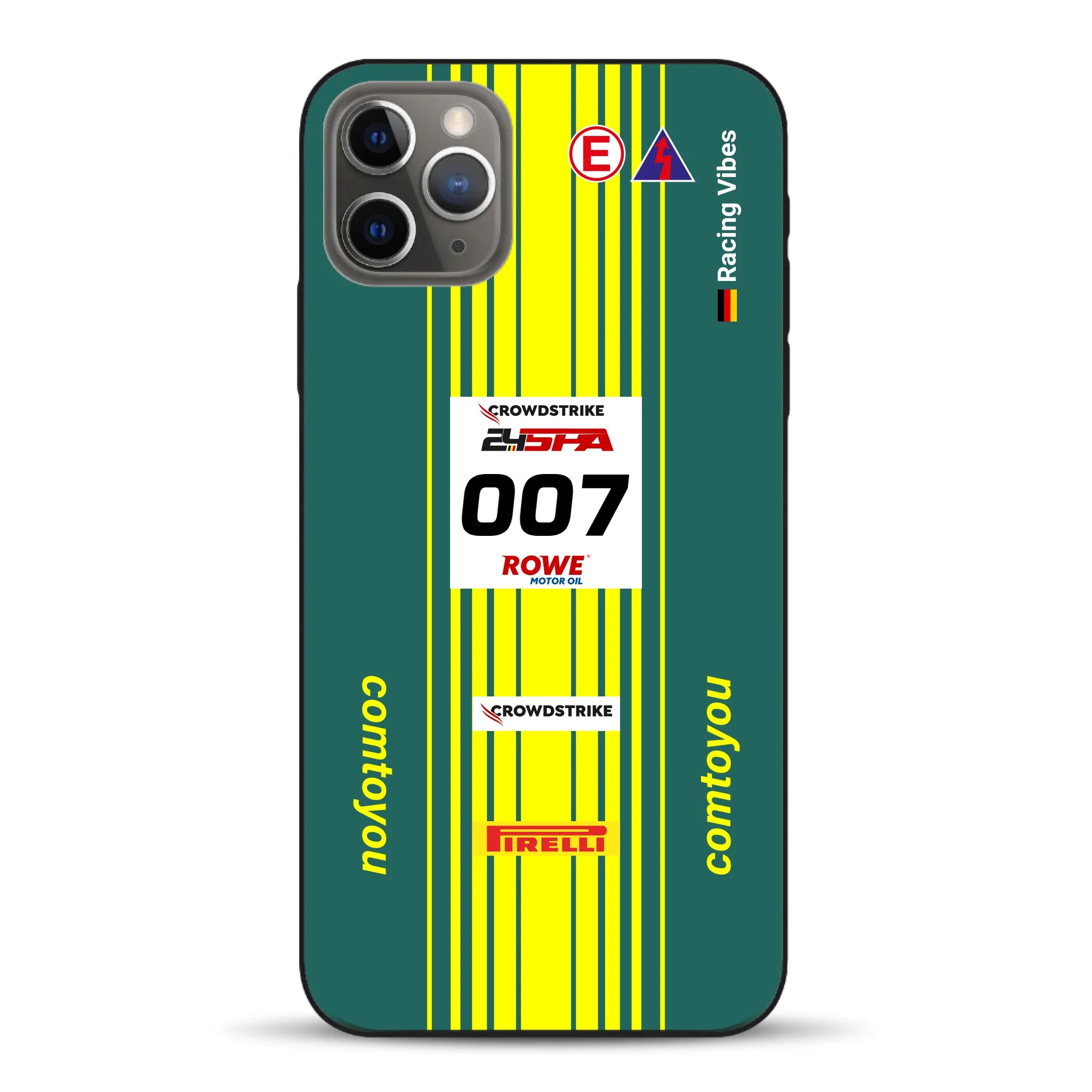Vantage AMR GT3 Evo #007 Livery - Individuelle Handyhülle für iPhone