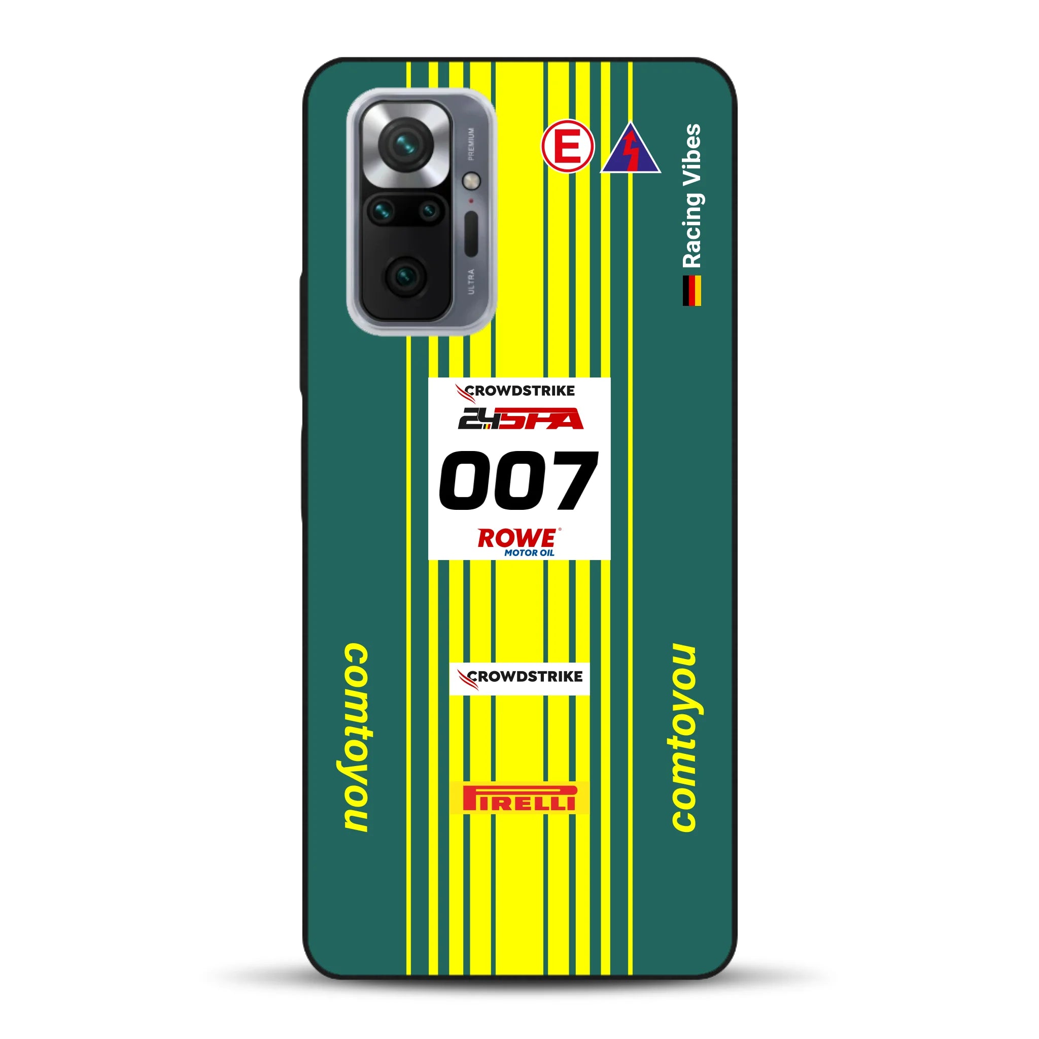 Vantage AMR GT3 Evo #007 Livery - Custodia per cellulare personalizzata per Xiaomi