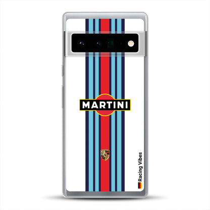 Martini Porsche Livery #1 - Custom phone case for Google