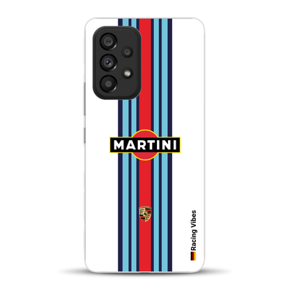 Martini Porsche Livery #1 - Individuelle Handyhülle für Samsung