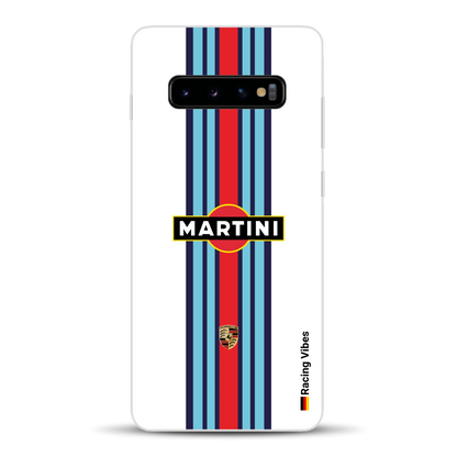 Martini Porsche Livery #1 - Individuelle Handyhülle für Samsung