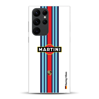 Martini Porsche Livery #1 - Individuelle Handyhülle für Samsung