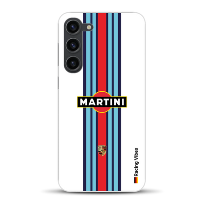 Martini Porsche Livery #1 - Individuelle Handyhülle für Samsung