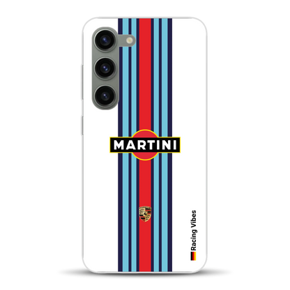 Martini Porsche Livery #1 - Individuelle Handyhülle für Samsung
