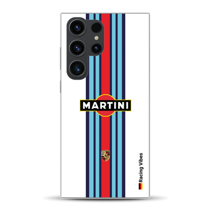 Martini Porsche Livery #1 - Individuelle Handyhülle für Samsung