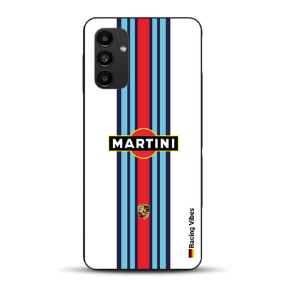 Martini Porsche Livery #1 - Individuelle Handyhülle für Samsung
