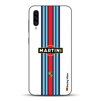 Martini Porsche Livery #1 - Individuelle Handyhülle für Samsung