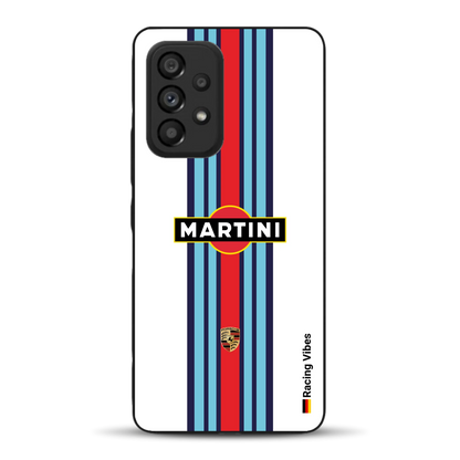 Martini Porsche Livery #1 - Individuelle Handyhülle für Samsung