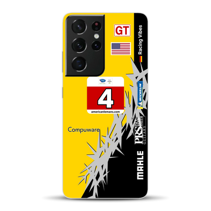 Corvette C6R 2010 ALMS Livery - Custodia per cellulare personalizzata per Samsung