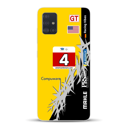 Corvette C6R 2010 ALMS Livery - Custodia per cellulare personalizzata per Samsung