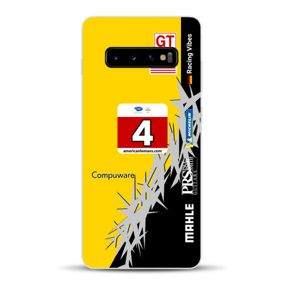 Corvette C6R 2010 ALMS Livery - Housse de téléphone portable personnalisée pour Samsung