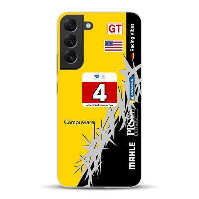 Corvette C6R 2010 ALMS Livery - Housse de téléphone portable personnalisée pour Samsung