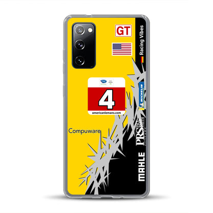 Corvette C6R 2010 ALMS Livery - Custodia per cellulare personalizzata per Samsung