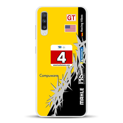 Corvette C6R 2010 ALMS Livery - Custodia per cellulare personalizzata per Samsung