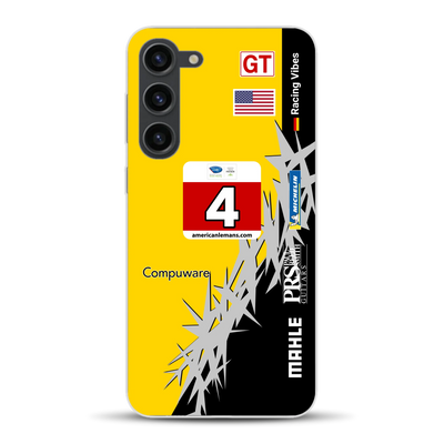 Corvette C6R 2010 ALMS Livery - Housse de téléphone portable personnalisée pour Samsung