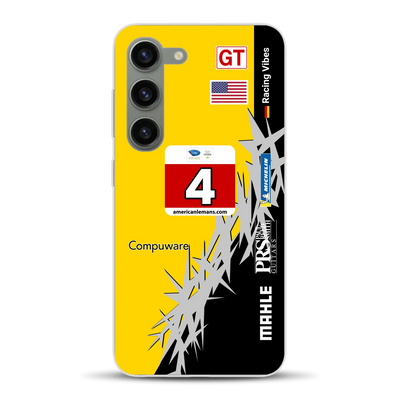 Corvette C6R 2010 ALMS Livery - Housse de téléphone portable personnalisée pour Samsung