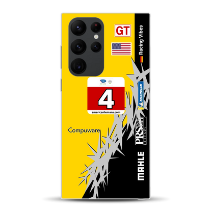 Corvette C6R 2010 ALMS Livery - Custodia per cellulare personalizzata per Samsung