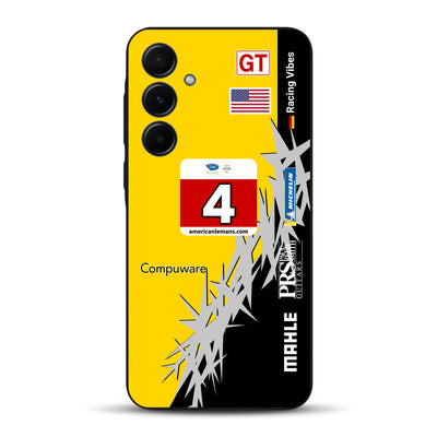 Corvette C6R 2010 ALMS Livery - Housse de téléphone portable personnalisée pour Samsung