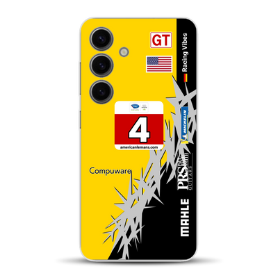 Corvette C6R 2010 ALMS Livery - Housse de téléphone portable personnalisée pour Samsung
