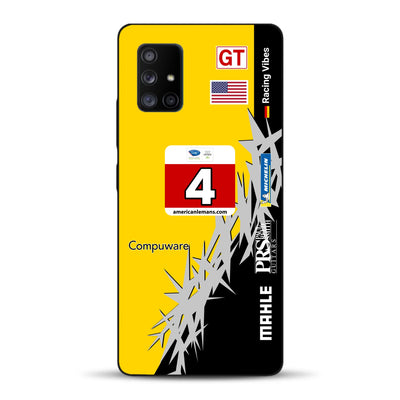 Corvette C6R 2010 ALMS Livery - Housse de téléphone portable personnalisée pour Samsung