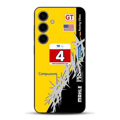 Corvette C6R 2010 ALMS Livery - Housse de téléphone portable personnalisée pour Samsung