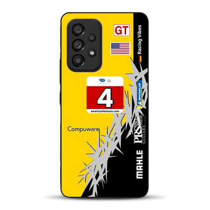 Corvette C6R 2010 ALMS Livery - Custodia per cellulare personalizzata per Samsung