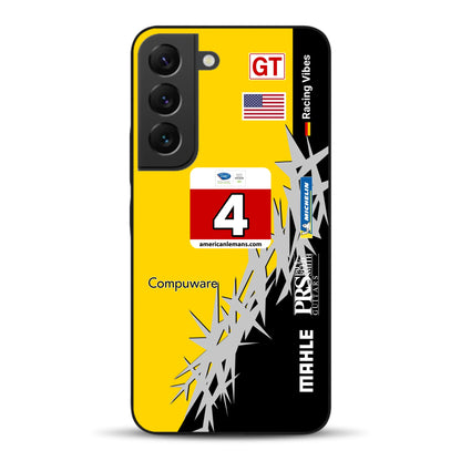 Corvette C6R 2010 ALMS Livery - Custodia per cellulare personalizzata per Samsung