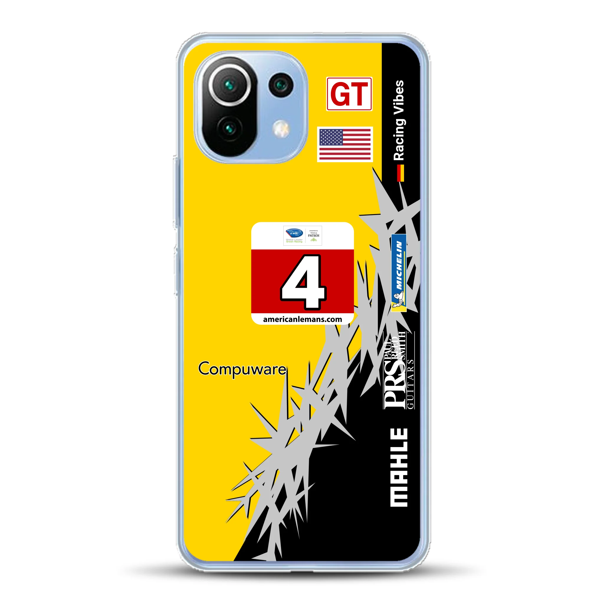 Corvette C6R 2010 ALMS Livery - Housse de téléphone portable personnalisée pour Xiaomi