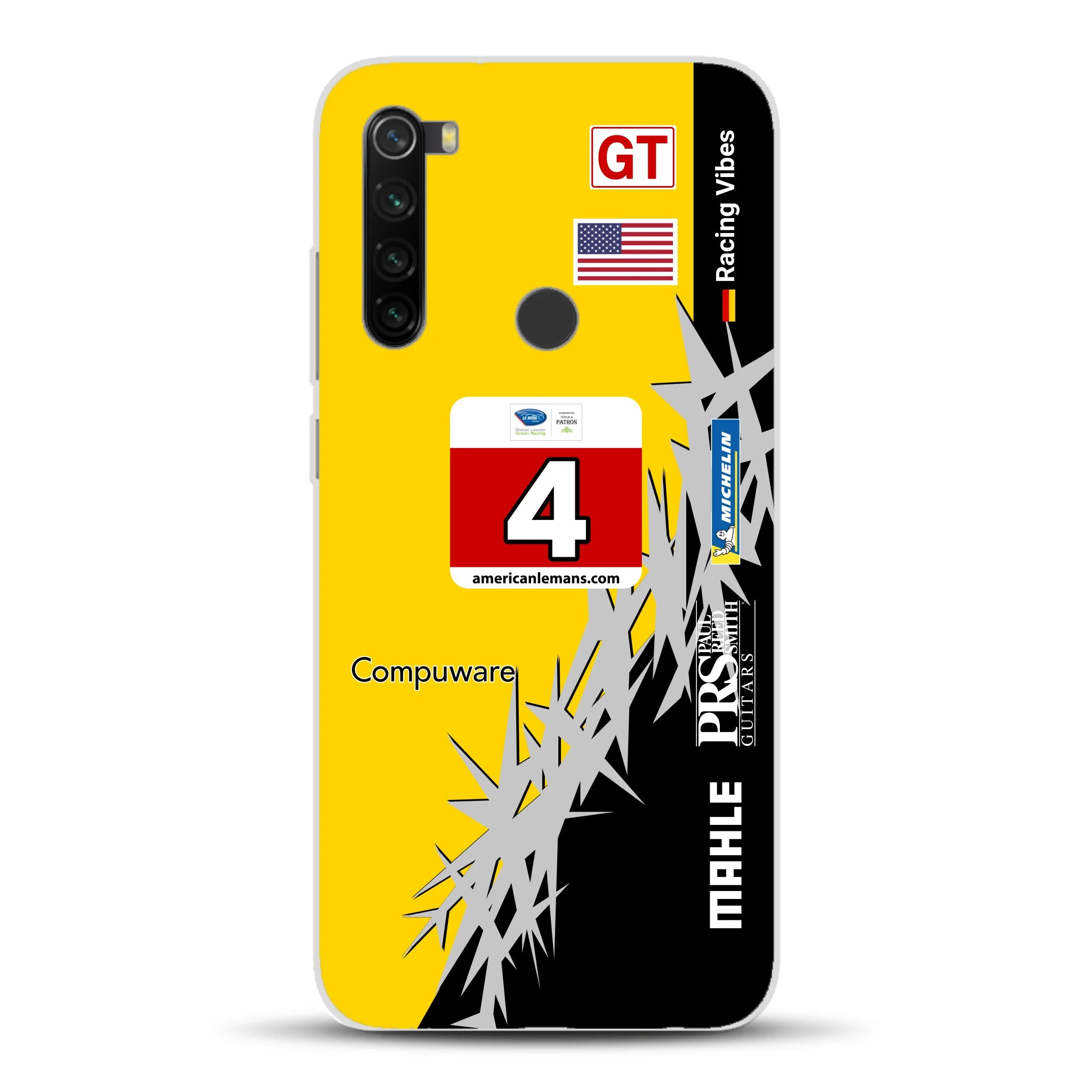 Corvette C6R 2010 ALMS Livery - Housse de téléphone portable personnalisée pour Xiaomi