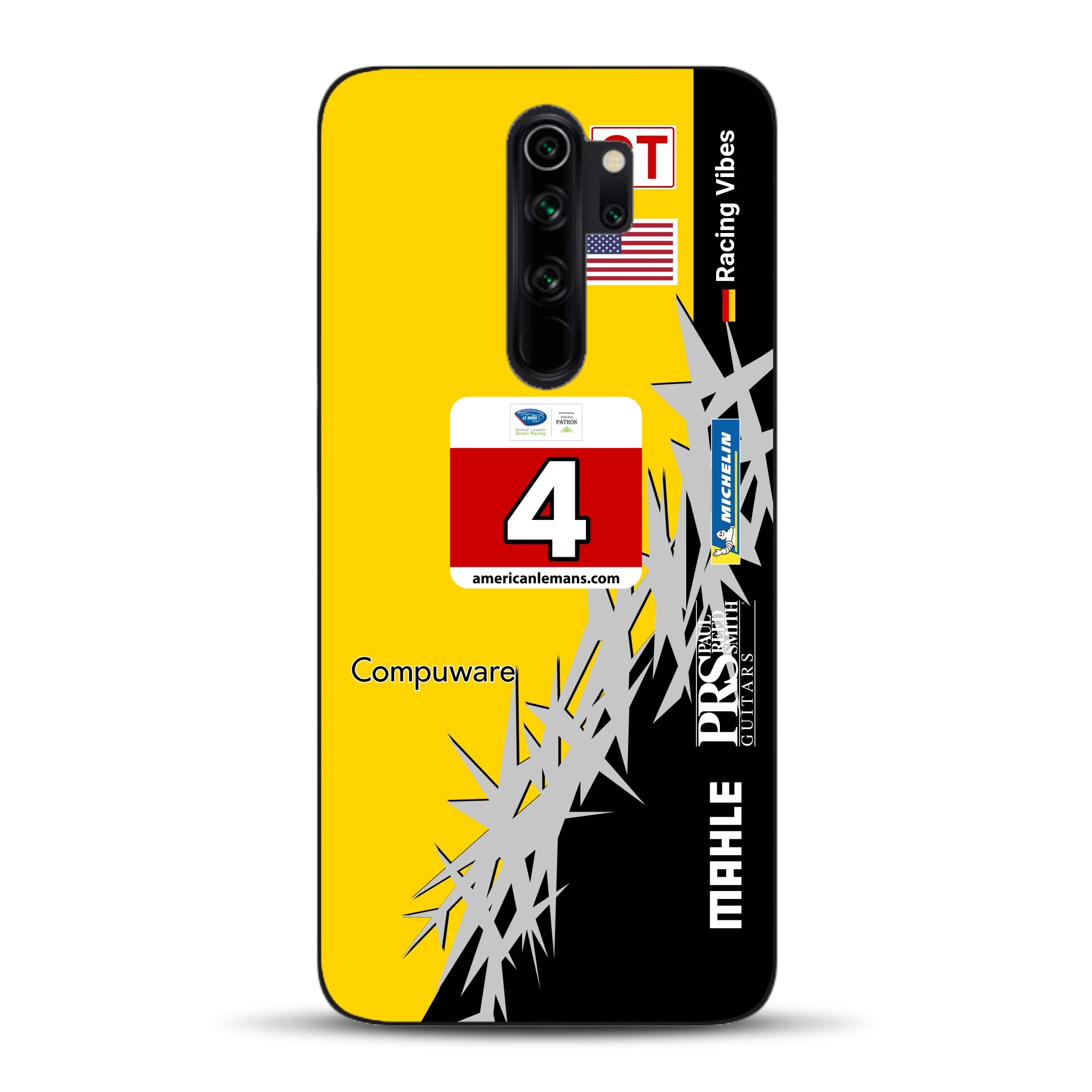Corvette C6R 2010 ALMS Livery - Housse de téléphone portable personnalisée pour Xiaomi