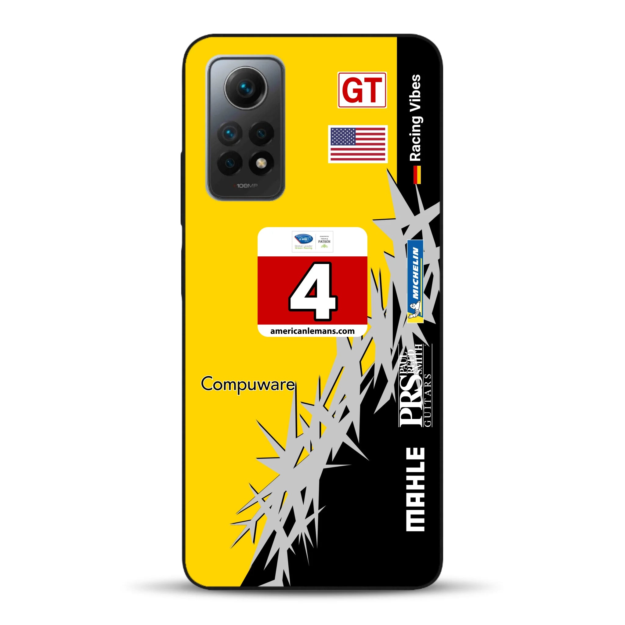 Corvette C6R 2010 ALMS Livery - Housse de téléphone portable personnalisée pour Xiaomi
