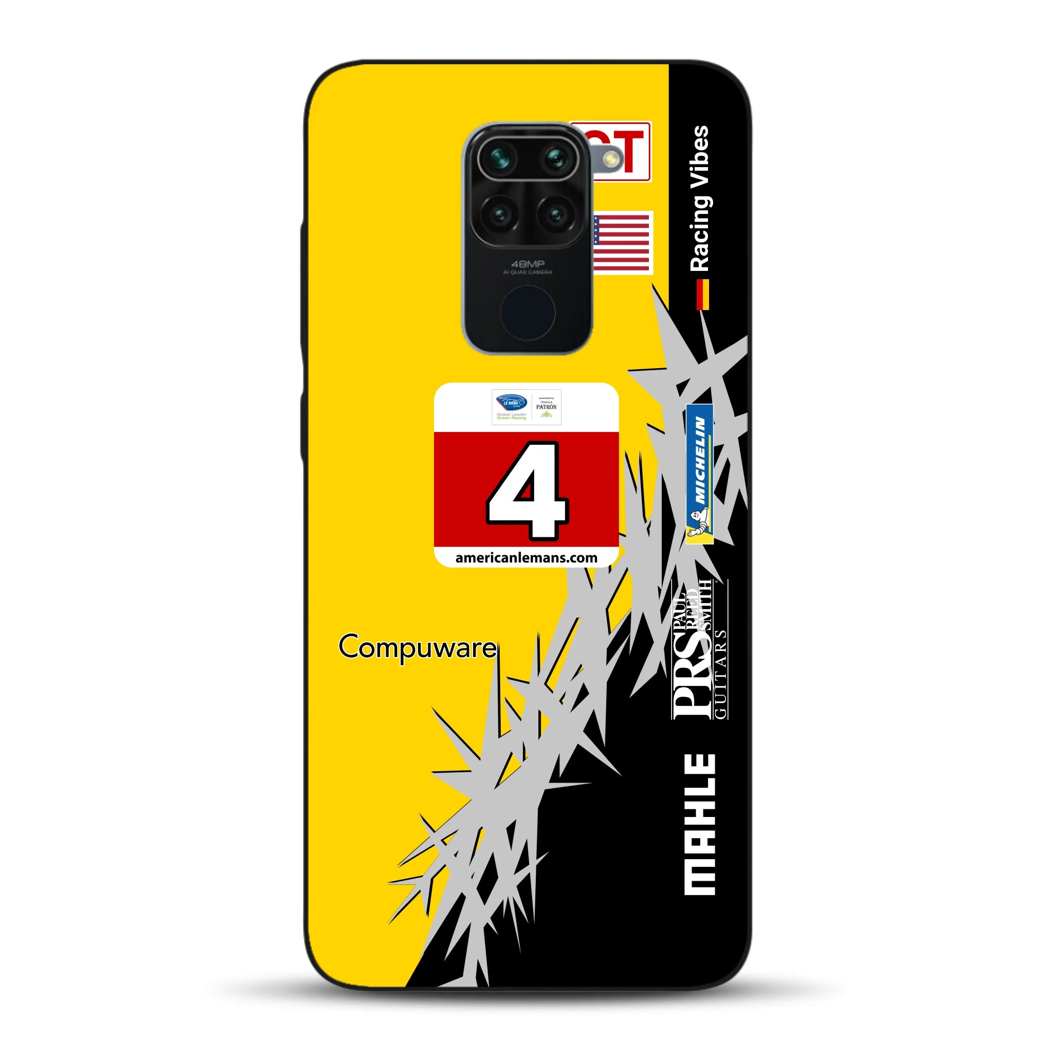Corvette C6R 2010 ALMS Livery - Housse de téléphone portable personnalisée pour Xiaomi